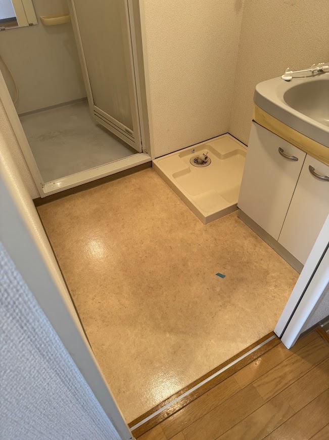 坂戸市2DKマンション原状回復工事：リビング施工前
